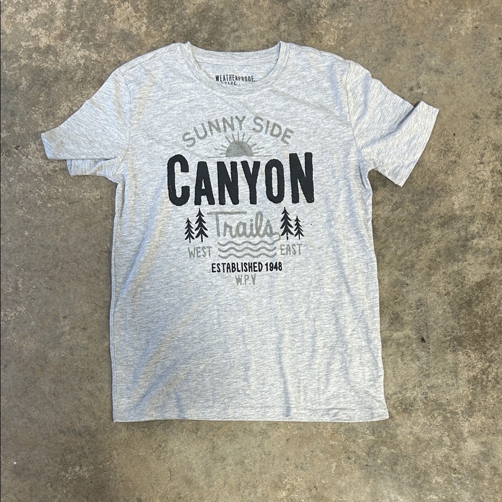 Weatherproof Sunny Side Canyon Gray T-Shirt